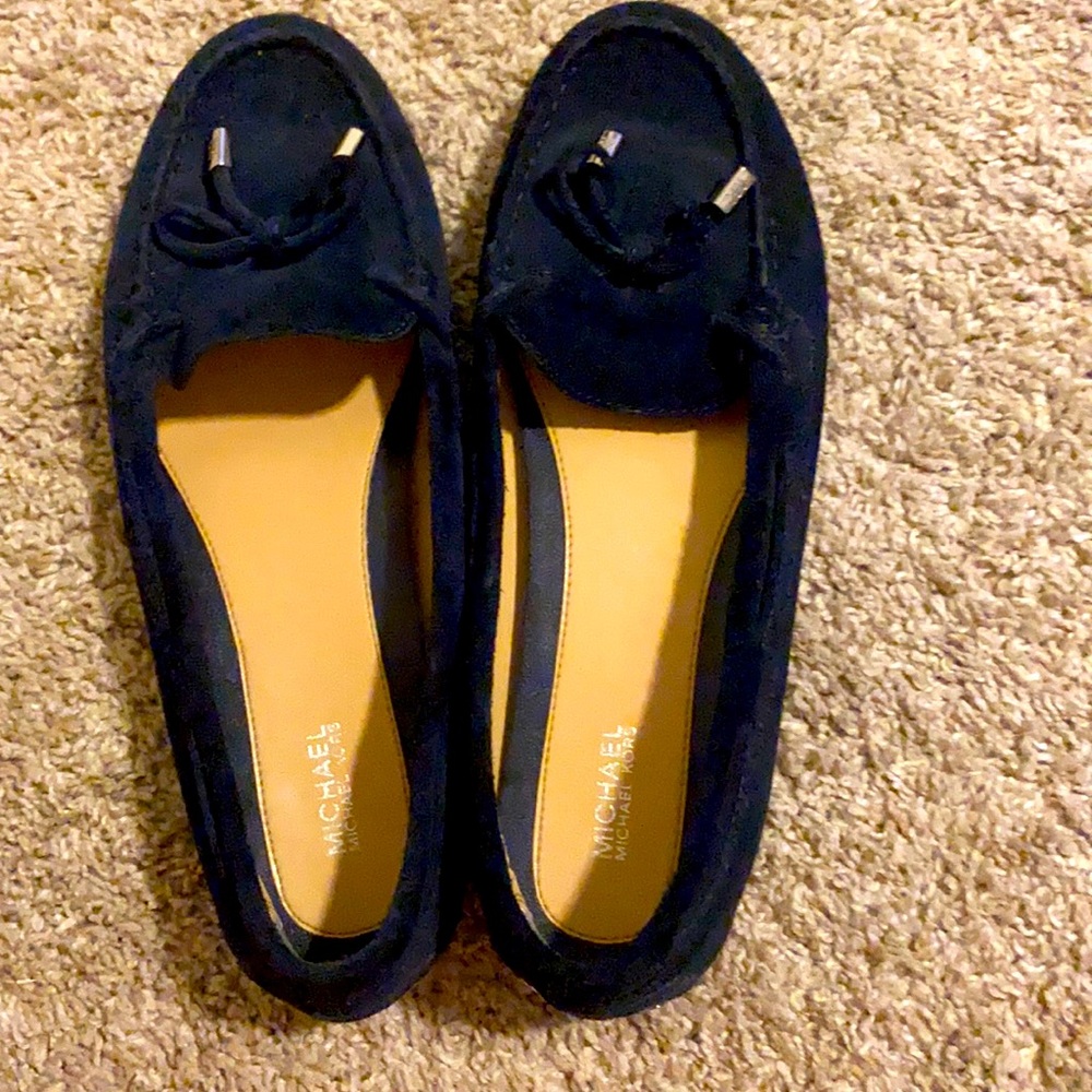🔥🔥🔥Navy blue Michael Kors Moccasins🔥🔥🔥